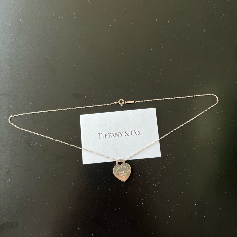 Tiffany & Co Return to Tiffany & Co Heart Tag Pendant in Sterling Silver